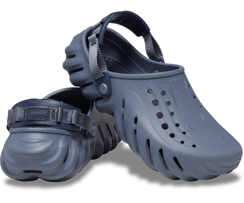 Crocs Echo Clog Storm Чоловічі Сабо Крокс Ехо Синій 40-41 207937 фото поспішай обрати наймодніші товари Crocs