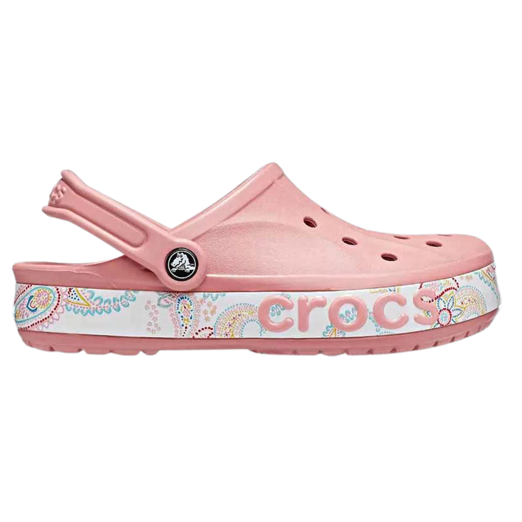 Crocs Bayaband Bandana Print Clog Blossom Женские Сабо Крокс Баябенд 38 206233 фото спеши выбрать самые модные товары Crocs