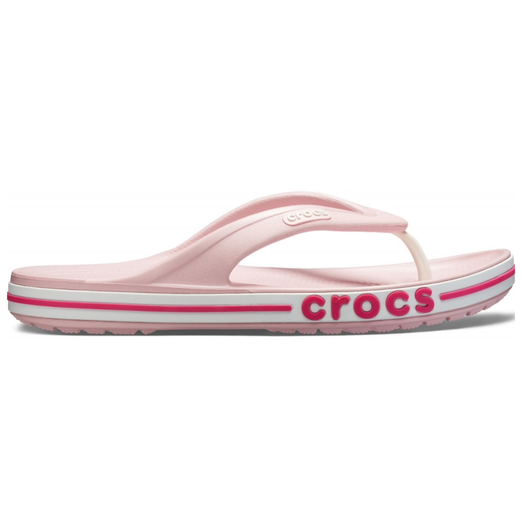 Crocs Bayaband Flip Petal / Pink Жіночі В'єтнамки Крокс Баябенд Фліп 40/41 205393 фото поспішай обрати наймодніші товари Crocs