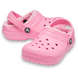 Crocs Kids` Classic Lined Clog Pink Дитячі утепленні Сабо Крокс Лайнед 26 203506 фото 4 Crocs