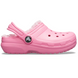 Crocs Kids` Classic Lined Clog Pink Дитячі утепленні Сабо Крокс Лайнед 26 203506 фото 1 Crocs