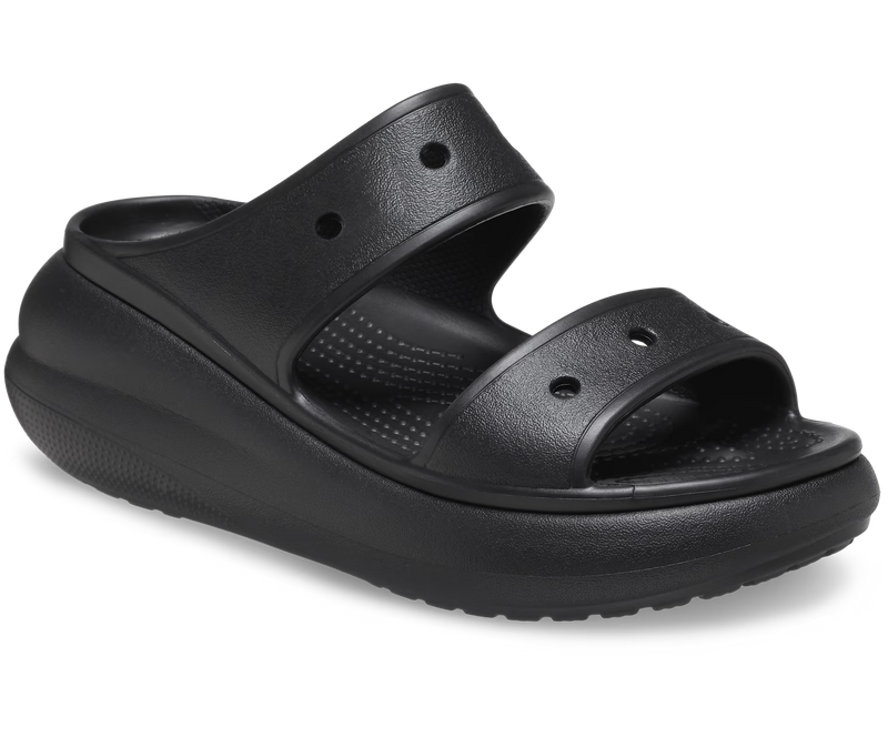 Crocs Classic Crush Sandal Black Жіночі Сандалі Крокс Класік Краш 36 207670 фото поспішай обрати наймодніші товари Crocs