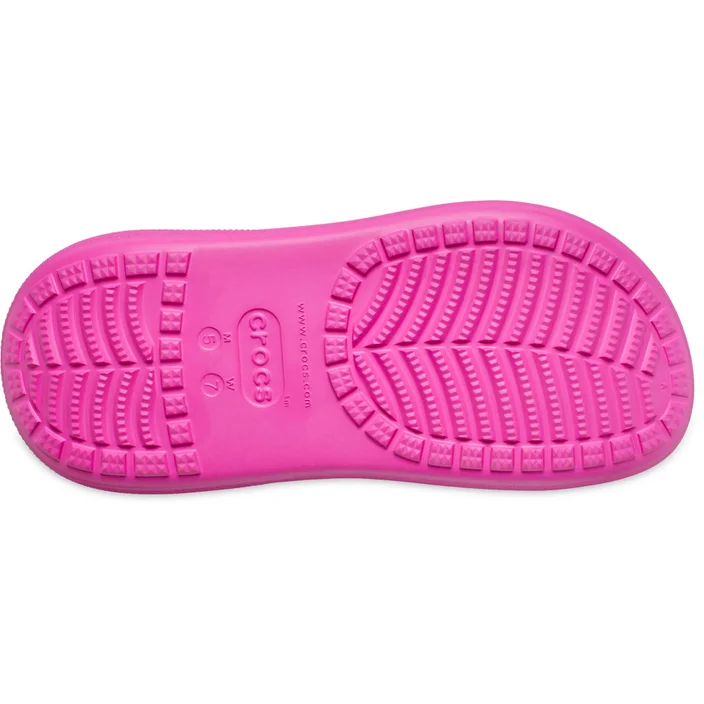 Crocs Classic Crush Clog Purple Жіночі Сабо Крокс Класік Краш Рожеві 36 207521 фото поспішай обрати наймодніші товари Crocs