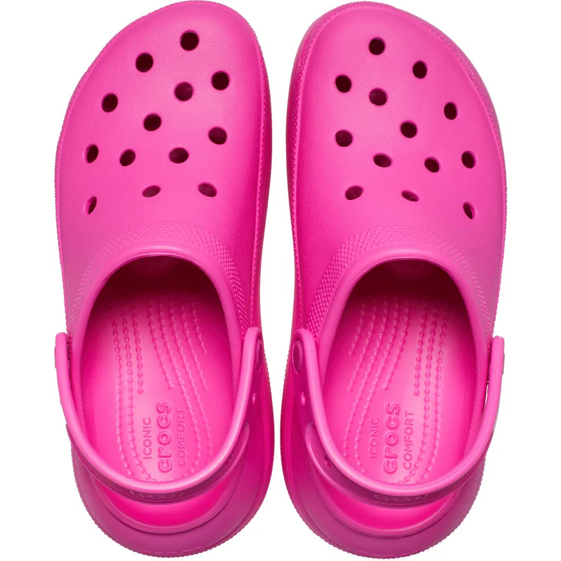 Crocs Classic Crush Clog Purple Жіночі Сабо Крокс Класік Краш Рожеві 36 207521 фото поспішай обрати наймодніші товари Crocs