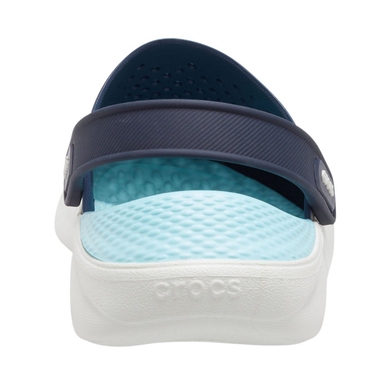 Crocs LiteRide Clog Navy/Almost White Мужские Женские Сабо Крокс Лайтрайд 37 358-35 фото спеши выбрать самые модные товары Crocs