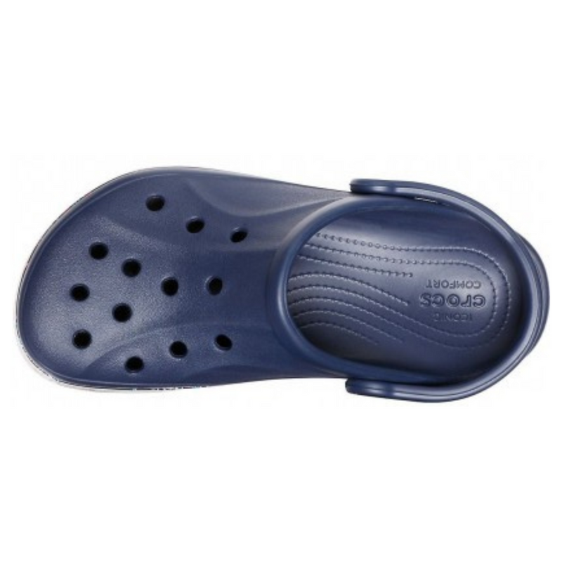 Crocs Bayaband Bandana Print Clog Navy Мужские Женские Сабо Крокс Баябенд 42 206233 фото спеши выбрать самые модные товары Crocs