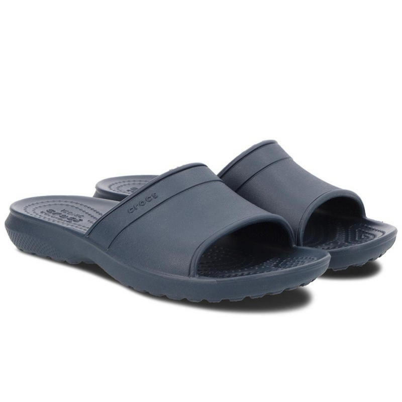 Crocs Kids Classic Slide Дитячі Шльопанці Крокс Класік 28 204981 фото поспішай обрати наймодніші товари Crocs