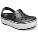 Crocs Crocband Platform Clog Black/White Женские Сабо Крокс Крокбенд Платформ 36 205434 фото 2 Crocs