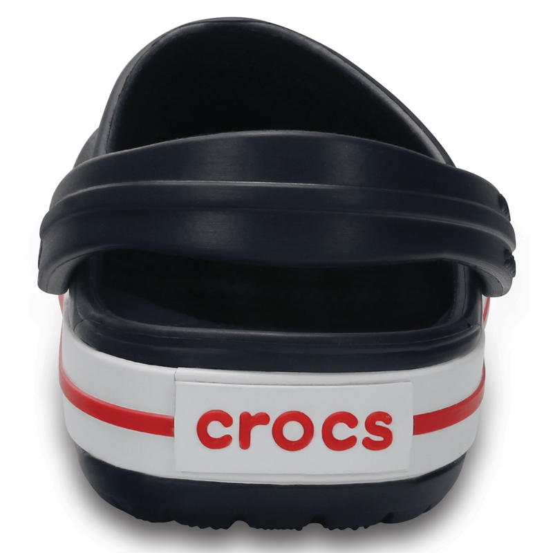 Crocs Kids’ Crocband Clog Navy / Red Дитячі Сабо Крокс Крокбенд Кідс 24 204537 фото поспішай обрати наймодніші товари Crocs