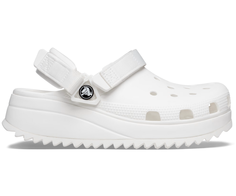 Crocs Classic Hiker Clog White/White Мужские Женские Сабо Крокс Классик Хайкер 37 206772 фото спеши выбрать самые модные товары Crocs