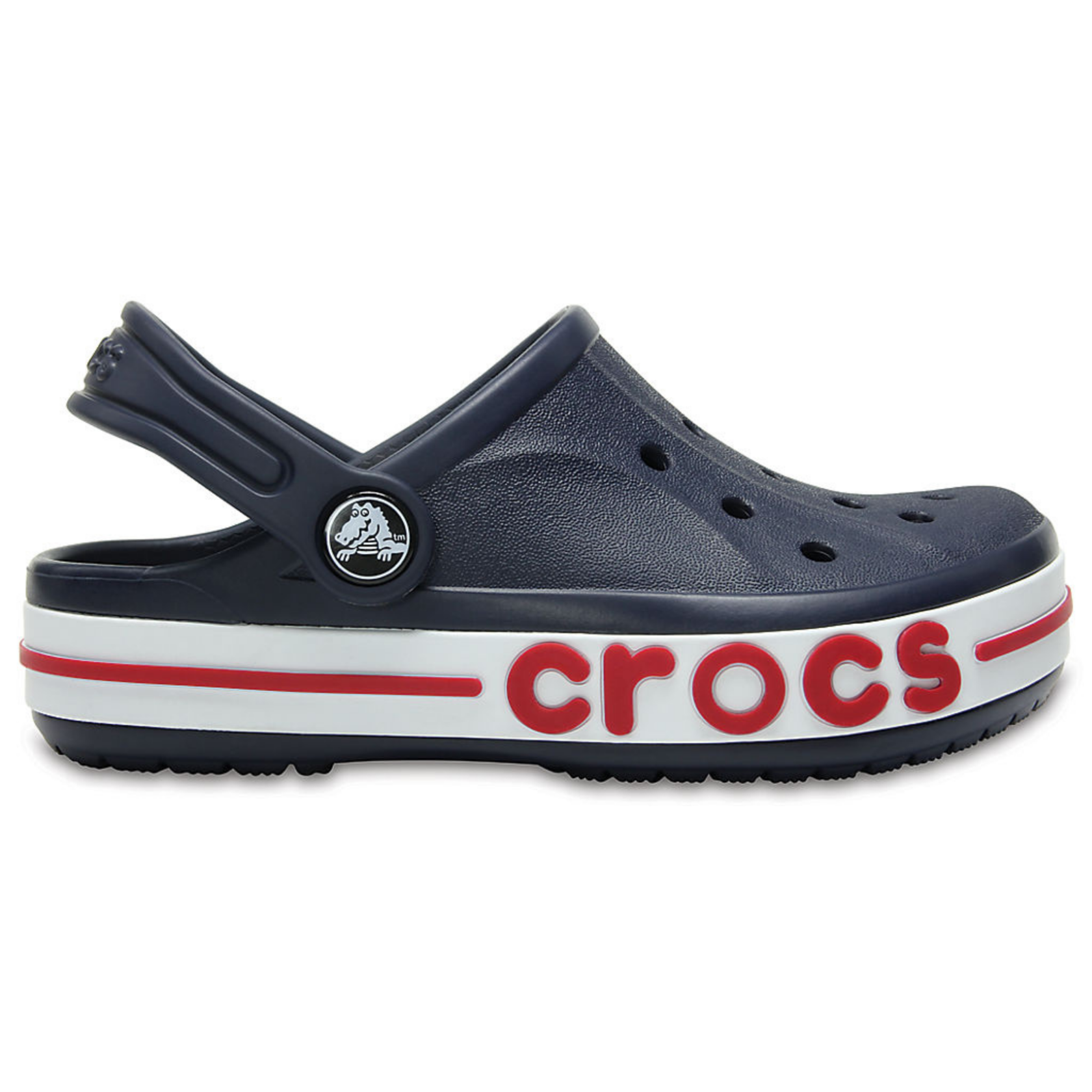 Crocs Kids’ Bayaband Clog Navy Дитячі Сабо Крокс Баябенд Кідс 25 205100 фото поспішай обрати наймодніші товари Crocs