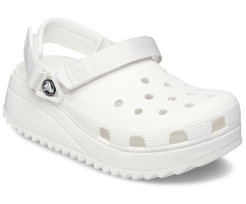 Crocs Classic Hiker Clog White/White Мужские Женские Сабо Крокс Классик Хайкер 38 206772 фото спеши выбрать самые модные товары Crocs