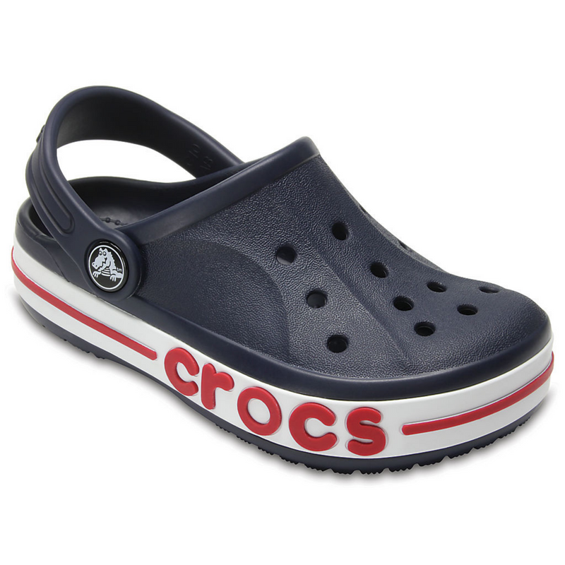 Crocs Kids’ Bayaband Clog Navy Детские Сабо Крокс Баябенд Кидс 24 205100 фото спеши выбрать самые модные товары Crocs