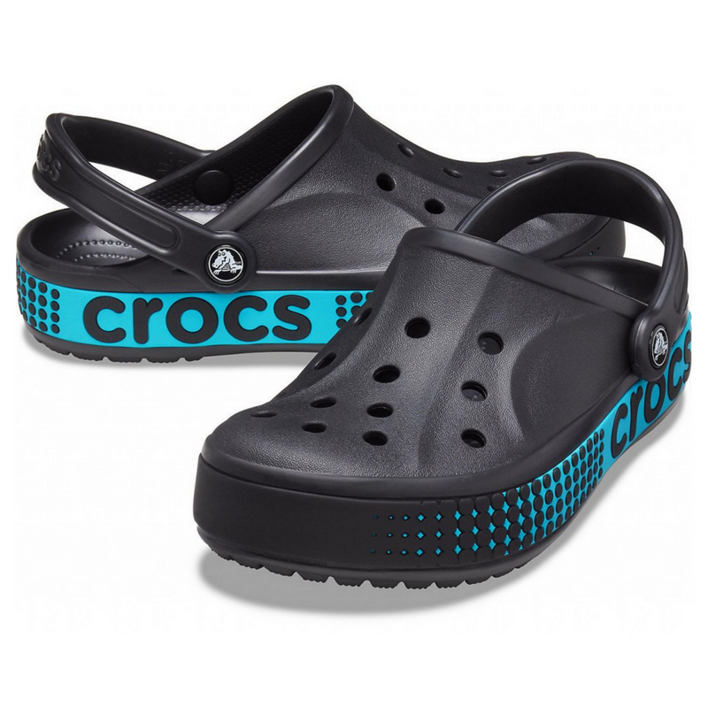 Crocs Bayaband Logo Motion Clog Black Чоловічі Жіночі Сабо Крокс Баябенд 36 206852 фото поспішай обрати наймодніші товари Crocs
