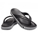 Crocs Bayaband Flip Black / White Мужские Женские Вьетнамки Крокс Баябенд Флип 43 205393 фото 5 Crocs