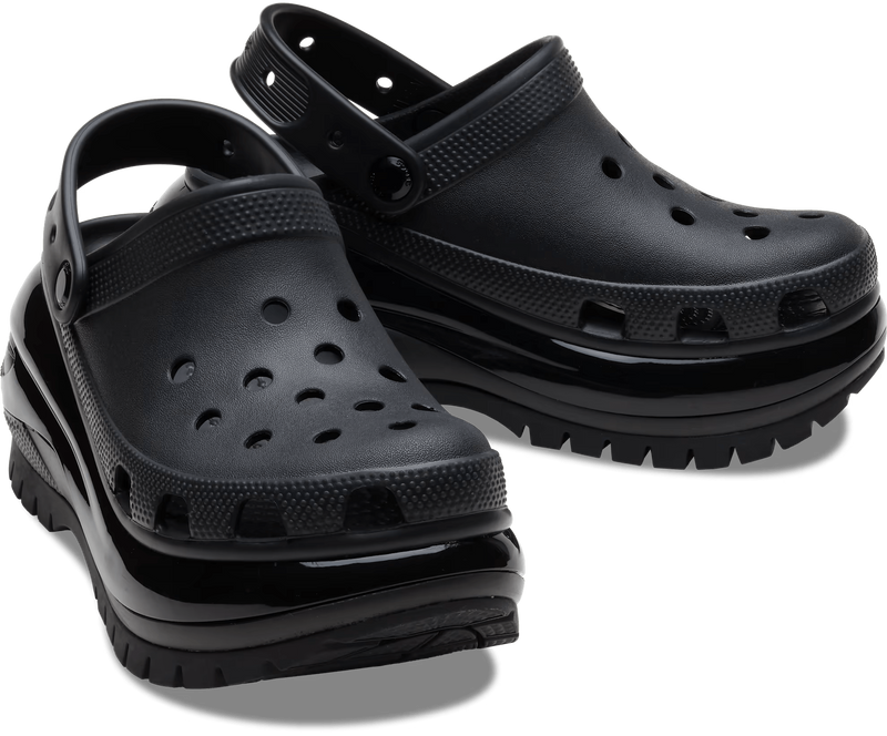 Crocs Mega Crush Clog Black Женские Крокс Мега Краш Черный 36 207988 фото спеши выбрать самые модные товары Crocs