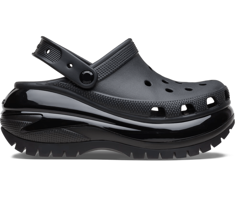 Crocs Mega Crush Clog Black Женские Крокс Мега Краш Черный 36 207988 фото спеши выбрать самые модные товары Crocs