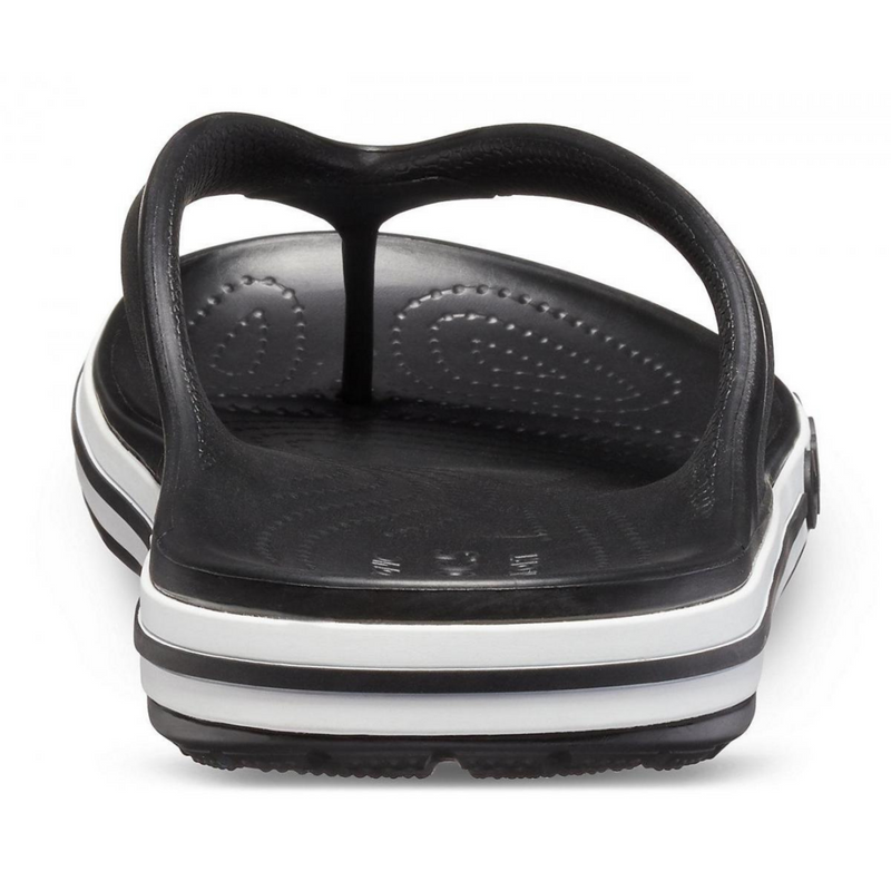 Crocs Bayaband Flip Black / White Чоловічі Жіночі В'єтнамки Крокс Баябенд Фліп 43 205393 фото поспішай обрати наймодніші товари Crocs