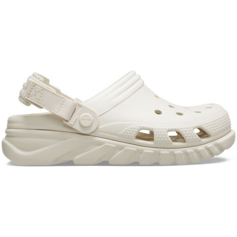 Crocs Duet Max II Clog Bone Жіночі Чоловічі Сабо Крокс Дует Макс Бежеві 39 208776 фото поспішай обрати наймодніші товари Crocs