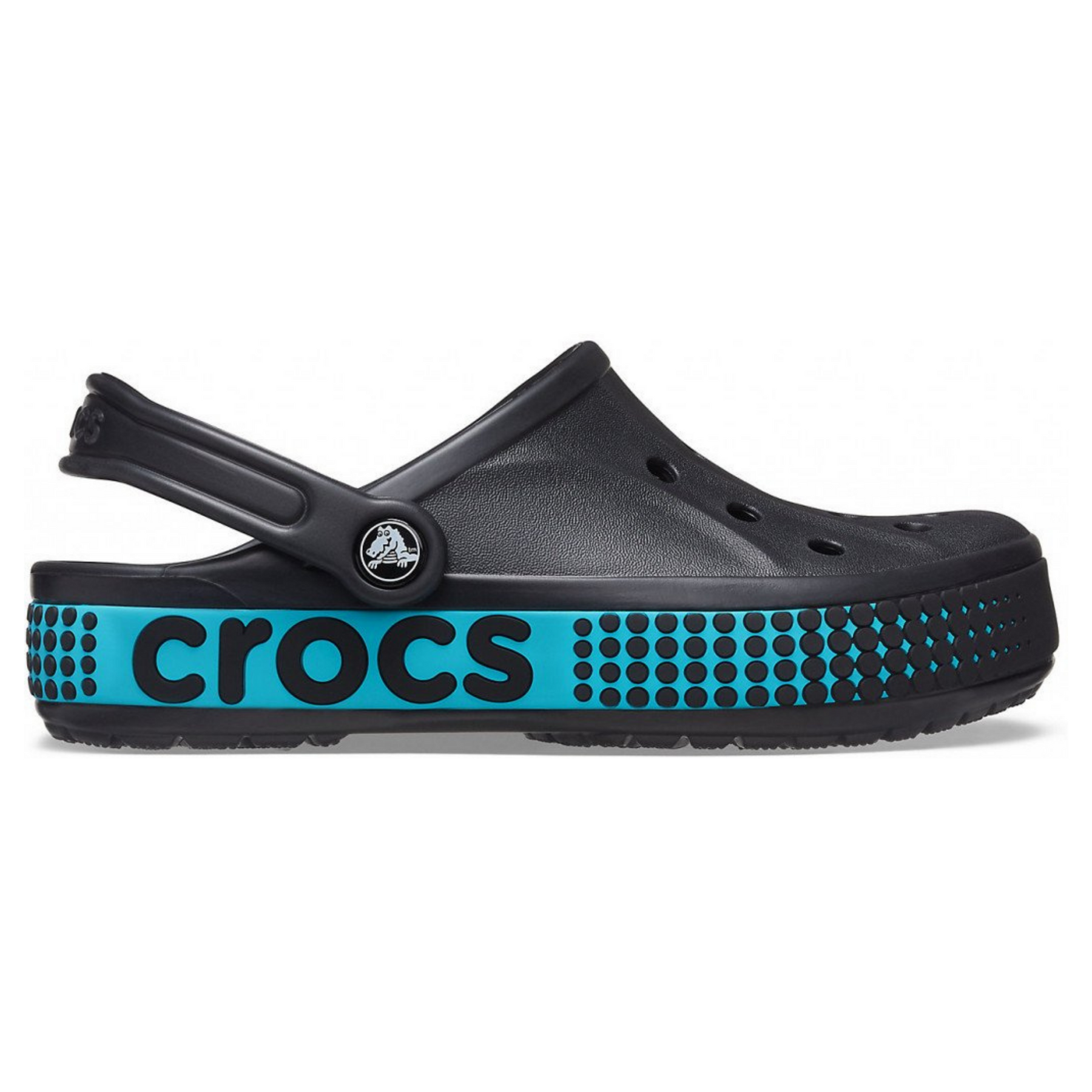 Crocs Bayaband Logo Motion Clog Black Чоловічі Жіночі Сабо Крокс Баябенд 38 206852 фото поспішай обрати наймодніші товари Crocs