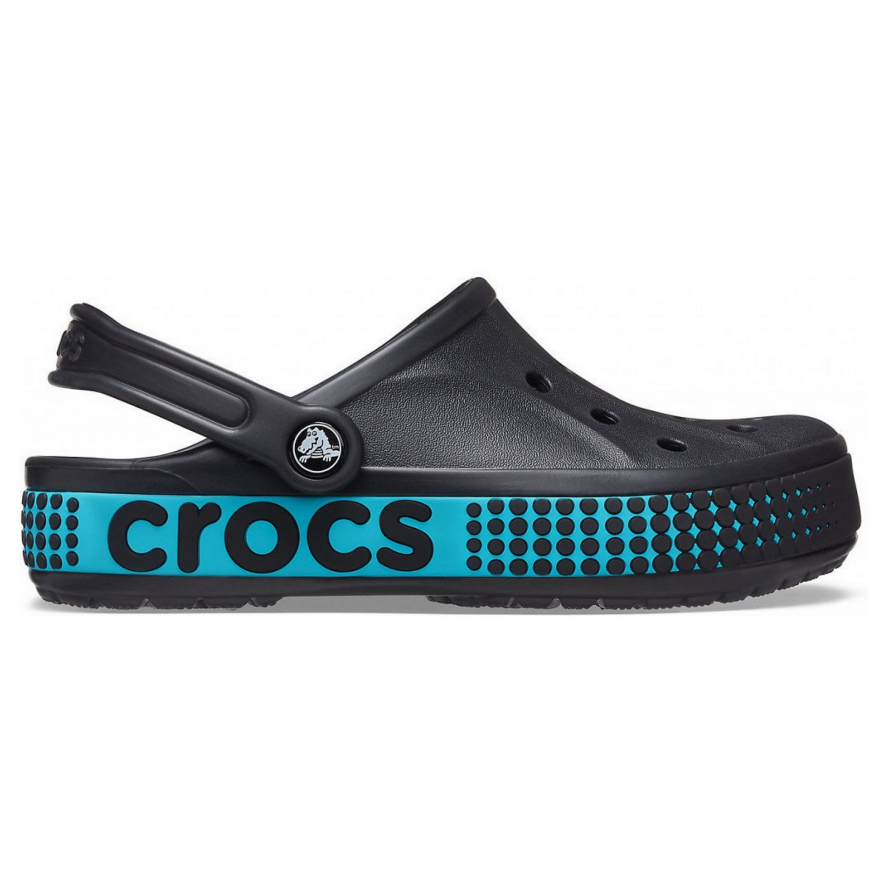 Crocs Bayaband Logo Motion Clog Black Чоловічі Жіночі Сабо Крокс Баябенд 39 206852 фото поспішай обрати наймодніші товари Crocs