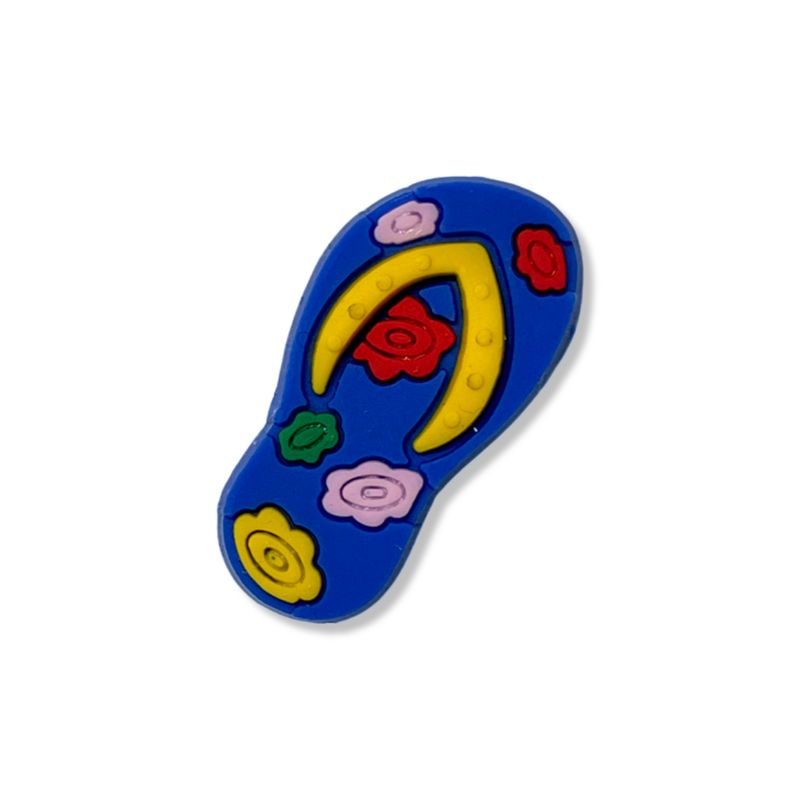 Jibbitz Flip flops blue №220 №220 фото спеши выбрать самые модные товары Crocs