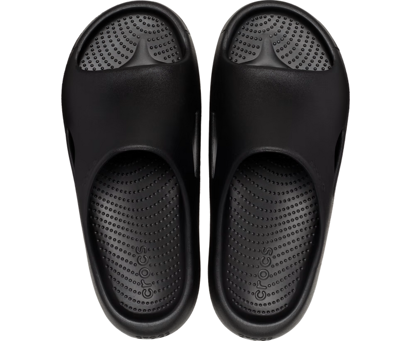 Crocs Mellow Recovery Slide Black Мужские Женские Шлепанци Меллоу Рекавери Черный 36 208392 фото спеши выбрать самые модные товары Crocs