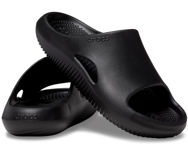 Crocs Mellow Recovery Slide Black Мужские Женские Шлепанци Меллоу Рекавери Черный 36 208392 фото спеши выбрать самые модные товары Crocs