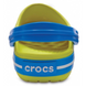 Crocs Kids’ Crocband Clog Tennis Ball Green / Ocean Дитячі Сабо Крокс Крокбенд Кідс 24 204537 фото 4 Crocs