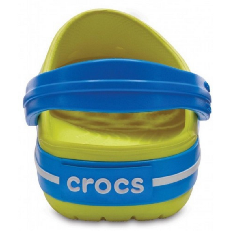 Crocs Kids’ Crocband Clog Tennis Ball Green / Ocean Детские Сабо Крокс Крокбенд Кидс 24 204537 фото спеши выбрать самые модные товары Crocs