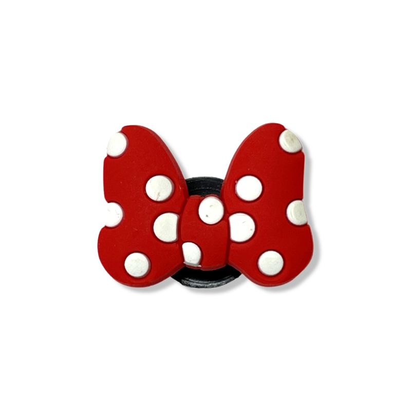 Jibbitz Bow tie red №78 №78 фото поспішай обрати наймодніші товари Crocs