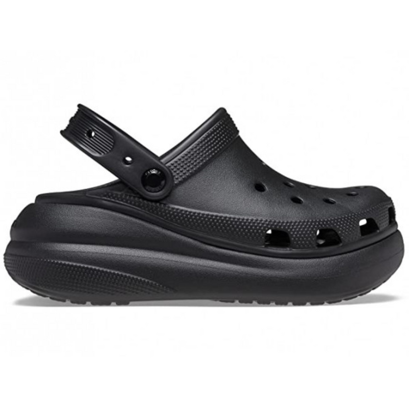 Crocs Classic Crush Clog Black Жіночі Сабо Крокс Класік Краш 38 207521 фото поспішай обрати наймодніші товари Crocs