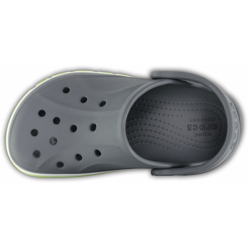 Crocs Kids’ Bayaband Clog Charcoal Детские Сабо Крокс Баябенд Кидс 30 205100 фото спеши выбрать самые модные товары Crocs