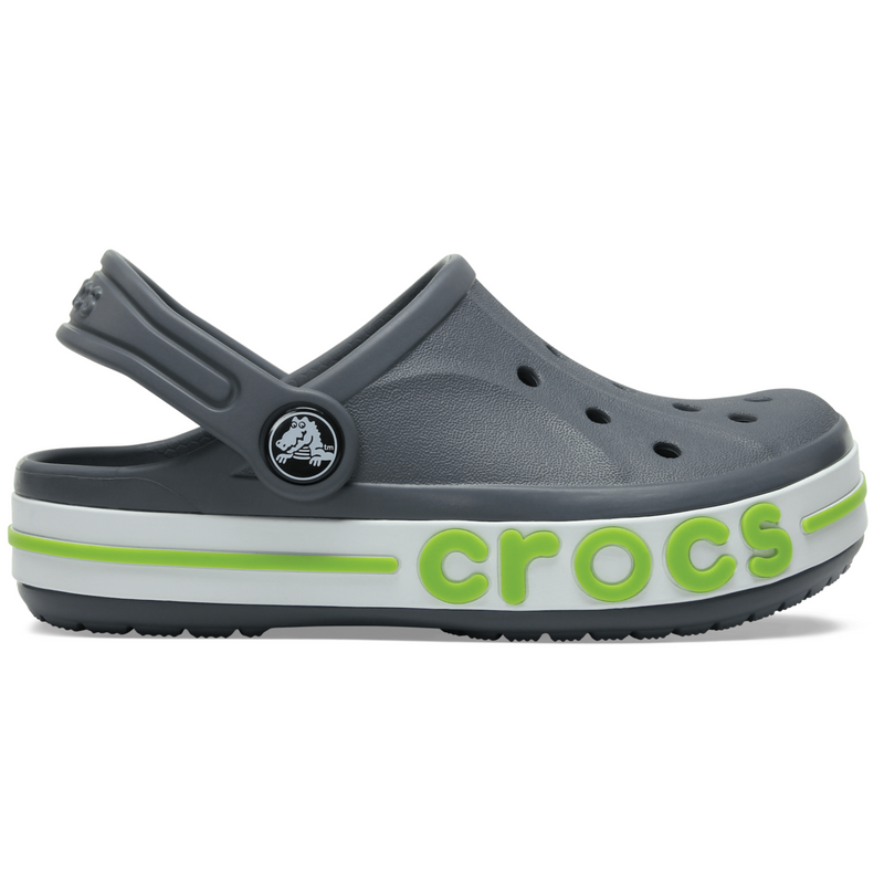 Crocs Kids’ Bayaband Clog Charcoal Дитячі Сабо Крокс Баябенд Кідс 30 205100 фото поспішай обрати наймодніші товари Crocs