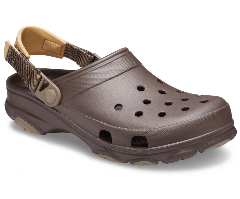 Crocs ALL-TERRAIN Clog Espresso Чоловічі Сабо Крокс Олл-Трейн Коричневий 42 206340 фото поспішай обрати наймодніші товари Crocs