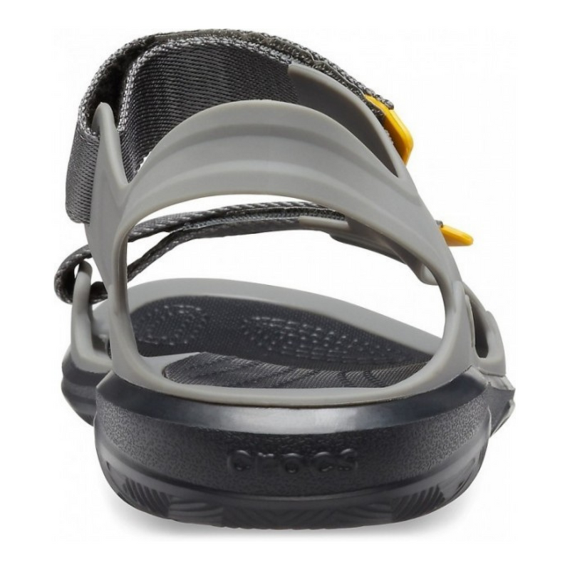 Crocs Swiftwater Expedition Sandal Slate Grey/Black Мужские Сандалии 39 206526 фото спеши выбрать самые модные товары Crocs