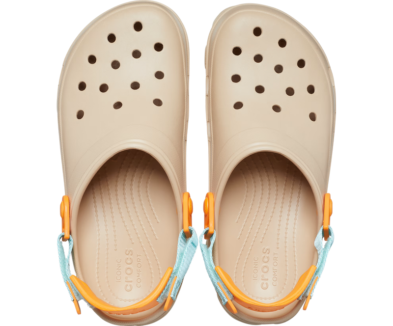 Crocs ALL-TERRAIN Clog Chai / Multi Мужские Сабо Крокс Олл-Трейн Бежевый 42 206340 фото спеши выбрать самые модные товары Crocs