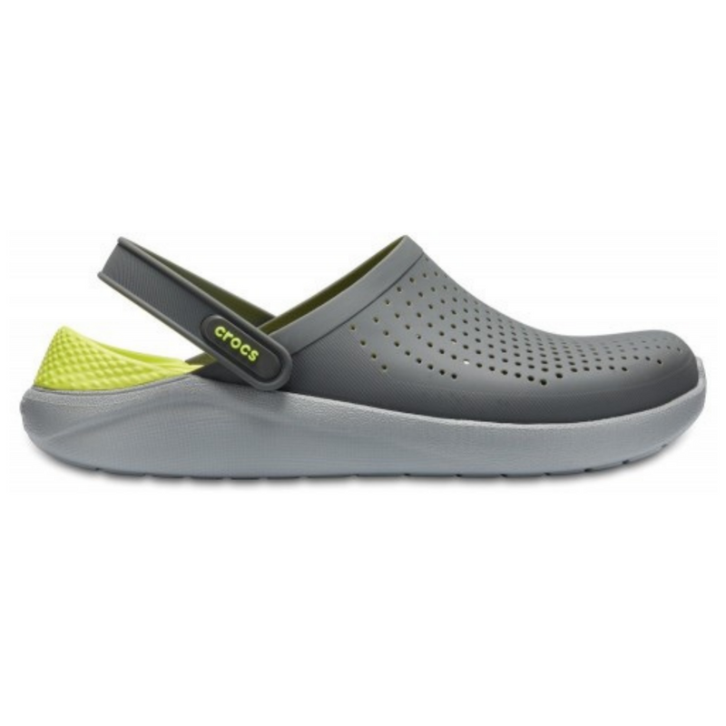 Crocs LiteRide Clog Grey/Light Green Чоловічі Жіночі Сабо Крокс Лайтрайд 40/41 19-38 фото поспішай обрати наймодніші товари Crocs