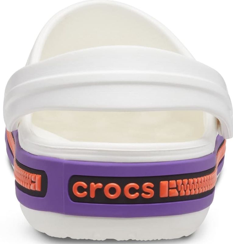 Crocs Crocband Clog Zipper/ Bang White Мужские Женские Сабо Крокс Крокбенд 36 206594 фото спеши выбрать самые модные товары Crocs