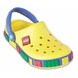 Crocs Kids' Crocband LEGO Yellow Дитячі Сабо Крокс Крокбенд Лего Кідс 23-24 12080 фото 2 Crocs