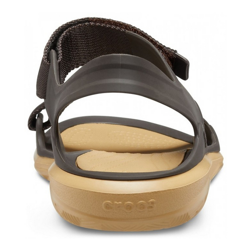 Crocs Swiftwater Expedition Sandal Espresso/Tan Чоловічі Сандалі 40-41 206526 фото поспішай обрати наймодніші товари Crocs