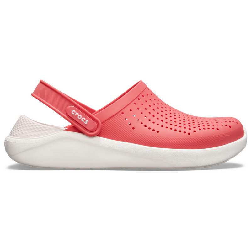 Crocs LiteRide Clog Poppy / White Женские Сабо Крокс Лайтрайд 36 373-34 фото спеши выбрать самые модные товары Crocs