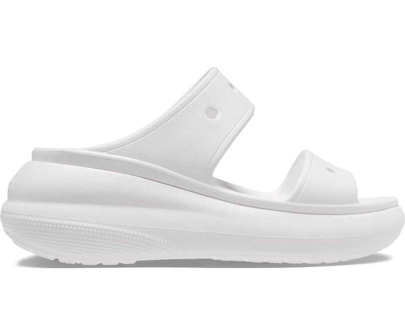 Crocs Classic Crush Sandal White Жіночі Сандалі Крокс Класік Краш 37 207670 фото поспішай обрати наймодніші товари Crocs