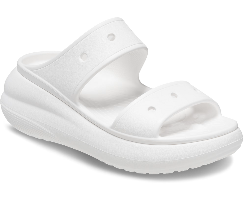 Crocs Classic Crush Sandal White Жіночі Сандалі Крокс Класік Краш 37 207670 фото поспішай обрати наймодніші товари Crocs