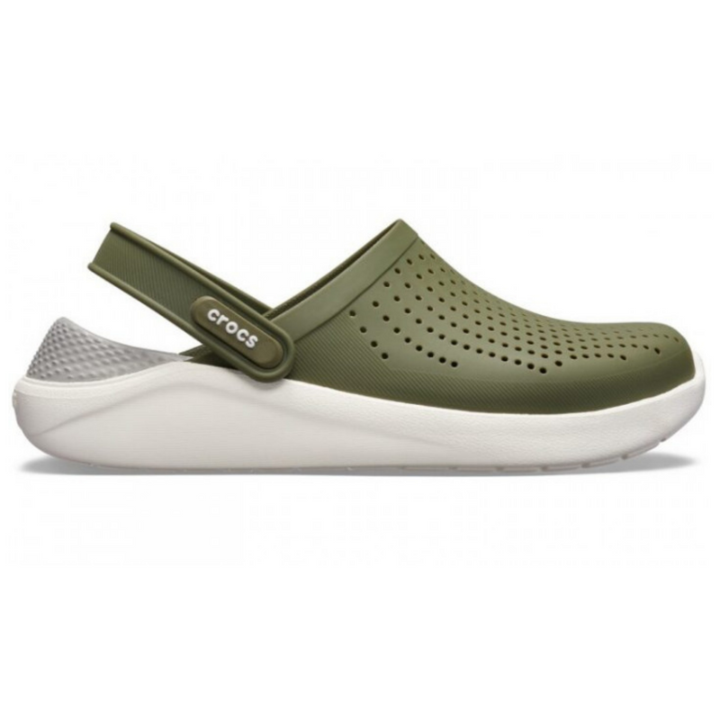 Crocs LiteRide Clog Army/Green Мужские Женские Сабо Крокс Лайтрайд 36 17-34 фото спеши выбрать самые модные товары Crocs