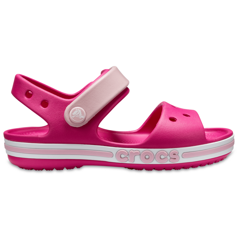 Crocs Kids’ Bayaband Sandal Candy Pink Дитячі Сандалі Крокс Баябенд Кідс 26 205400 фото поспішай обрати наймодніші товари Crocs