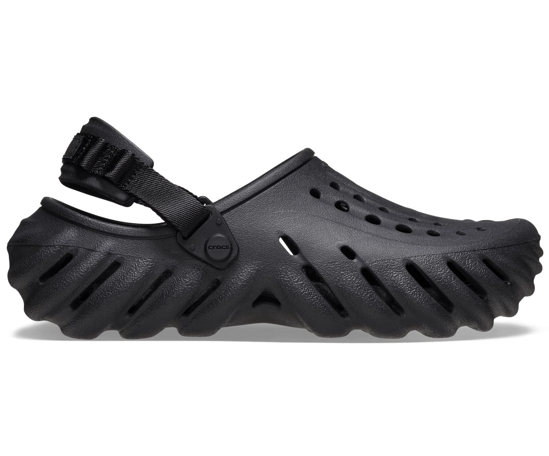 Crocs Echo Clog Black Мужские Сабо Крокс Эхо Черный 42 207937 фото спеши выбрать самые модные товары Crocs