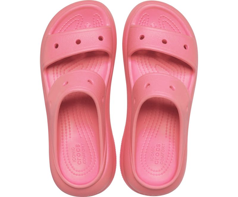 Crocs Classic Crush Sandal Blossom Женские Сандалии Крокс Классик Краш 37 207670 фото спеши выбрать самые модные товары Crocs