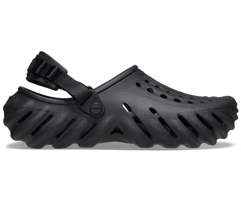 Crocs Echo Clog Black Чоловічі Сабо Крокс Ехо Чорний 42 207937 фото поспішай обрати наймодніші товари Crocs